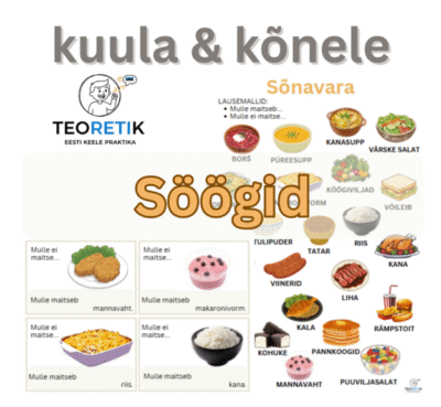 kuula ja kõnele: söögid