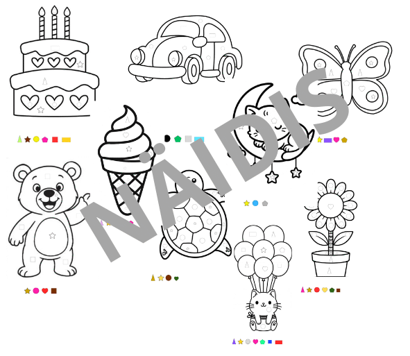 Värvi kujundite järgi