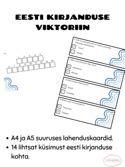 Eesti kirjanduse viktoriin
