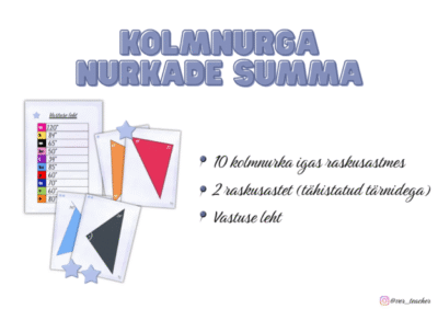 Kolmnurga nurkade summa