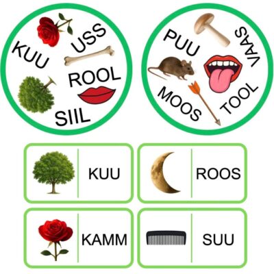 Esimene lugemine (doomino, dobble)