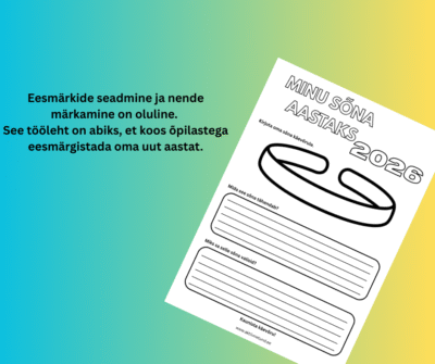 Minu sõna aastaks 2026