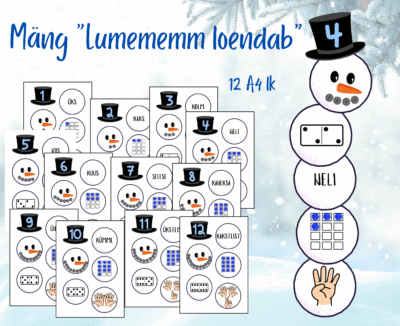 Mäng "Lumememm loendab"