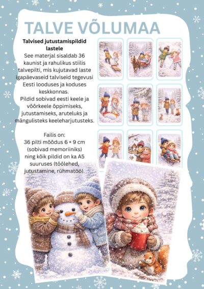 Talvised tegevuskaardid