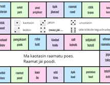 kaotama, leidma, jätma, jääma, unustama (kus, kuhu, kust)