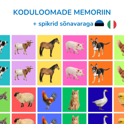Koduloomade memoriin (eesti-itaalia)