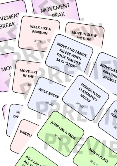 Movement break (liikumispaus ENG)