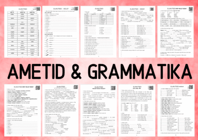 "AMETID JA GRAMMATIKA 10 lk + 10 digiülesannet"