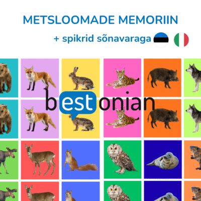 Metsloomade memoriin (eesti-itaalia)