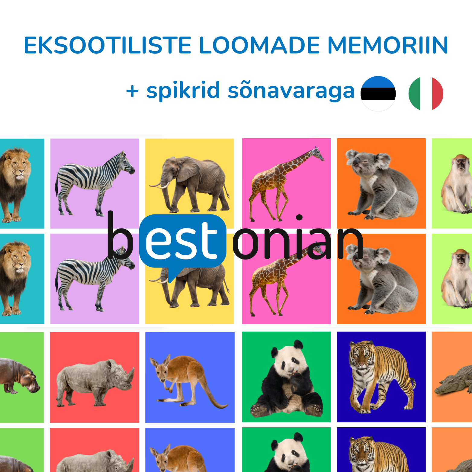 Eksootiliste loomade memoriin (eesti-itaalia)