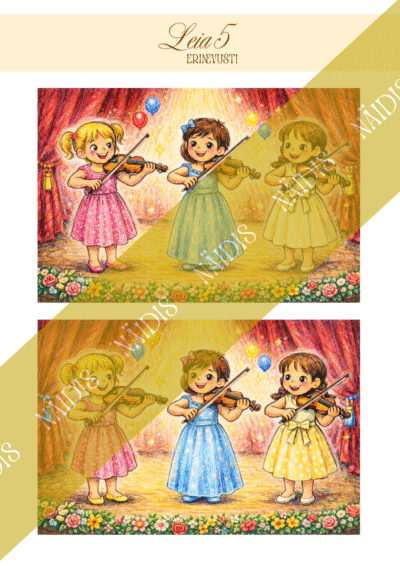 Leia erinevused - muusika