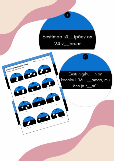 Eesti sünnipäev! Nuputamine ja häälikupikkuse määramine.