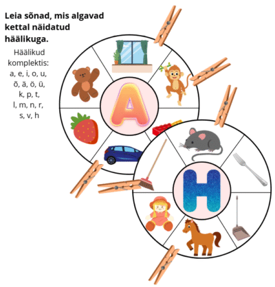 Pesulõksumäng- algushäälik
