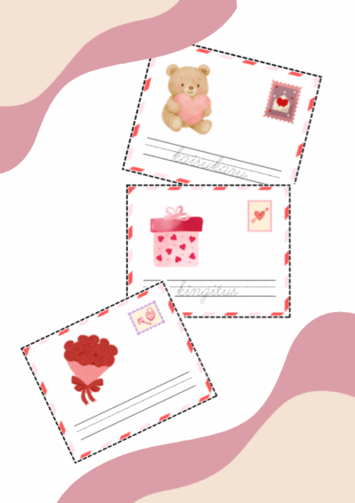 Kirjatähtede harjutamine. Kirjatehnika. Sõbrapäev.