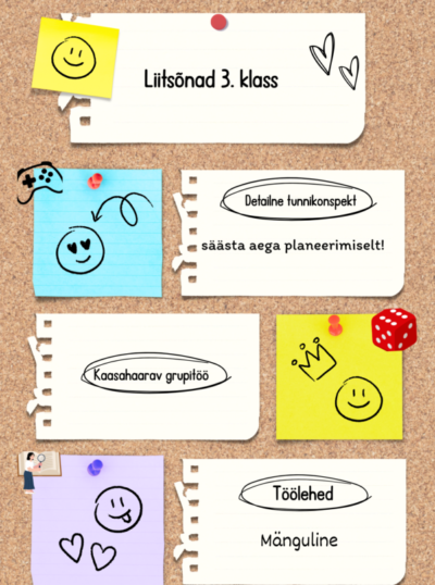 3.klass liitsõnad (tunnikava)