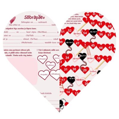 Sõbrapäeva tööleht