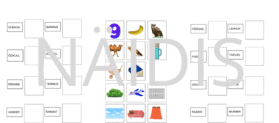 Loe, lõika, kleebi- 6 tähelised sõnad