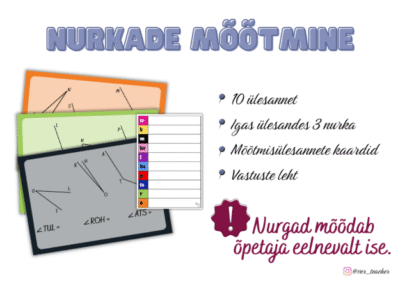 Nurkade mõõtmine