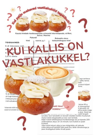 Kuidas arvutada vastlakuklite omahinda?