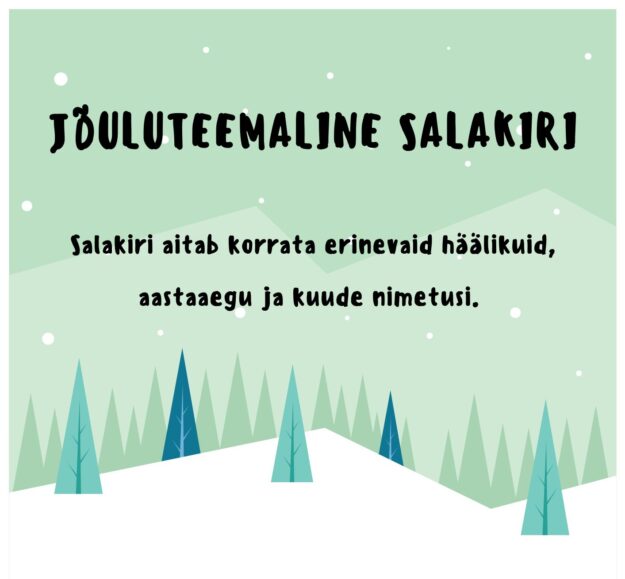 Salakiri - jõulud