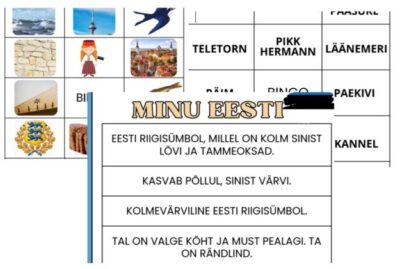 Minu Eesti. Bingo
