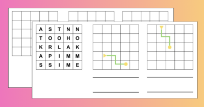 Lugemismäng "Sõnarada"