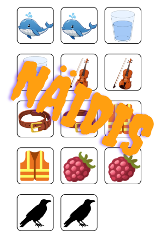 V-häälik sõna alguses memoriinimäng