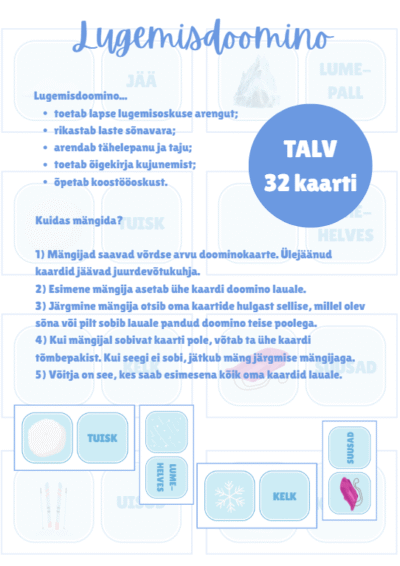 Lugemisdoomino "TALV"