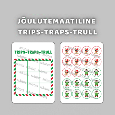 Jõulutemaatiline TRIPS-TRAPS-TRULL