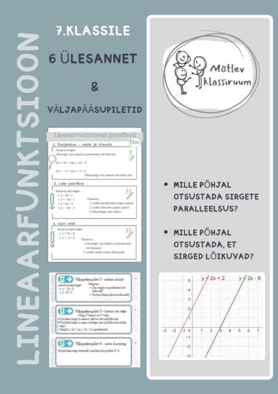 Lineaarfunktsiooni graafik