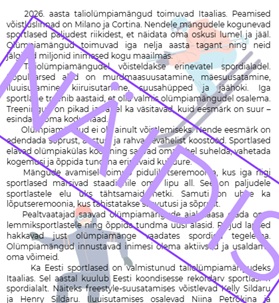 Lugemine - 2026. aasta taliolümpiamängud