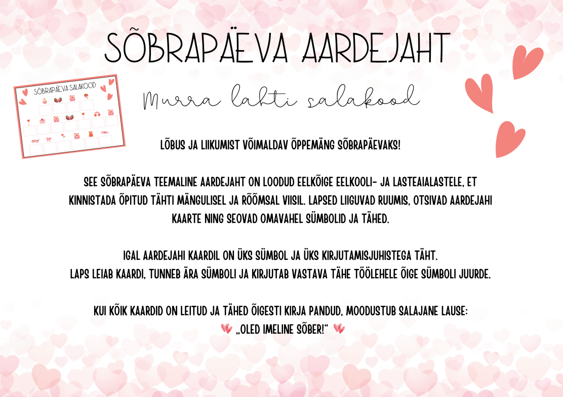 Sõbrapäeva salakood