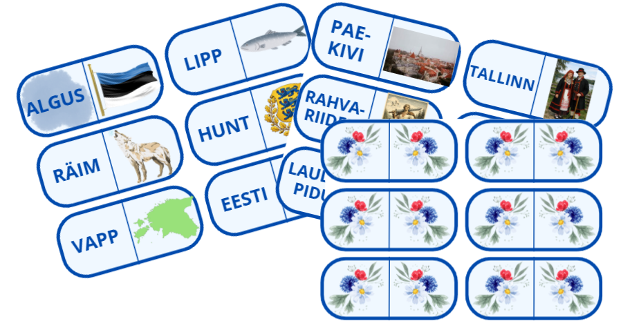 Eesti Vabariigi doomino sõnadega