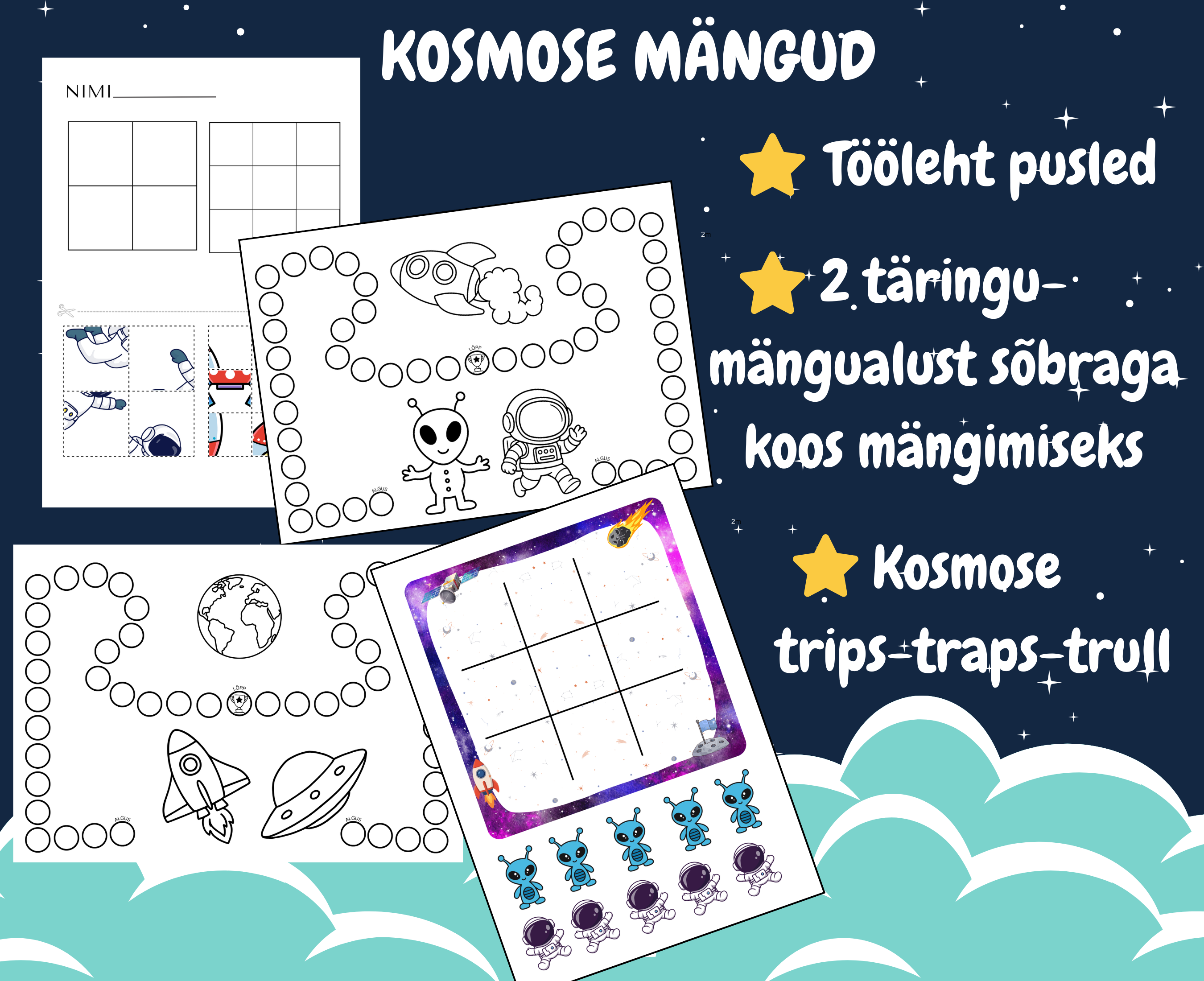 Kosmose teemalised mängud