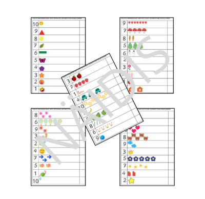 Loendamise töölehed