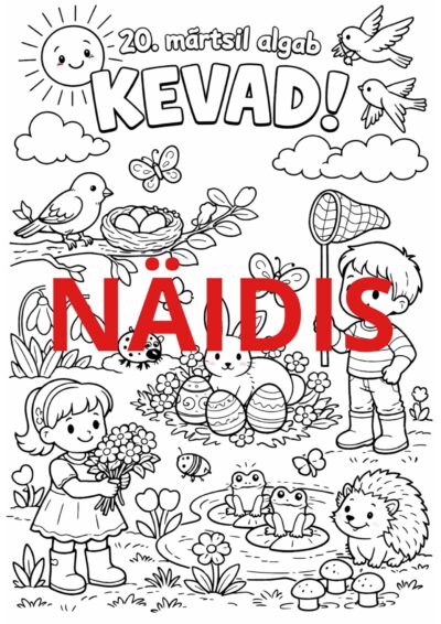 Kevade värvimislehed