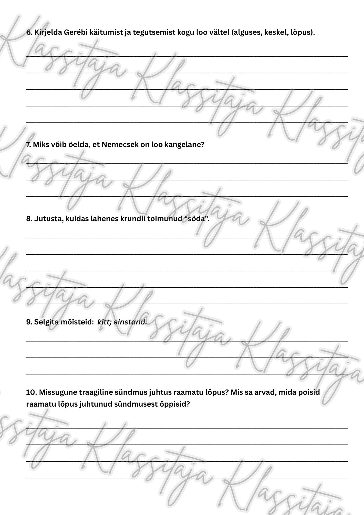 Lugemiskontroll "PÁL-TÄNAVA POISID" - Image 3