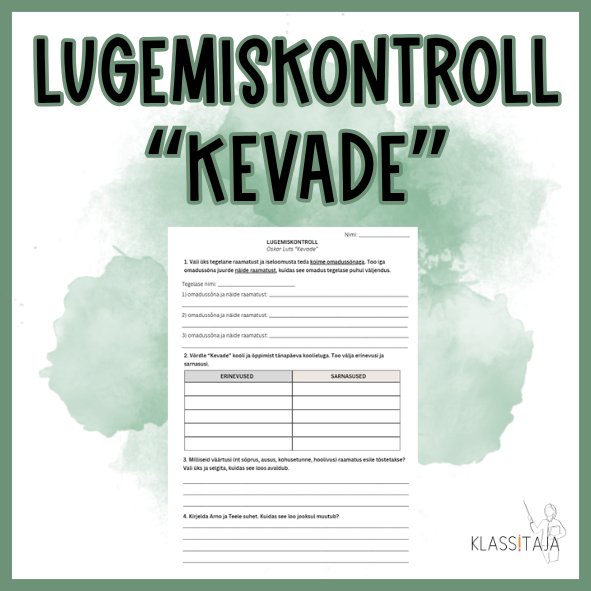 Lugemiskontroll "KEVADE"