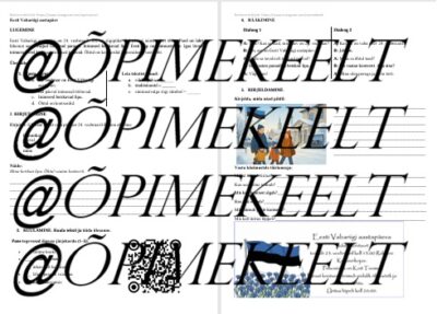 Eesti iseseisvuspäev 24.veebruar (A1)