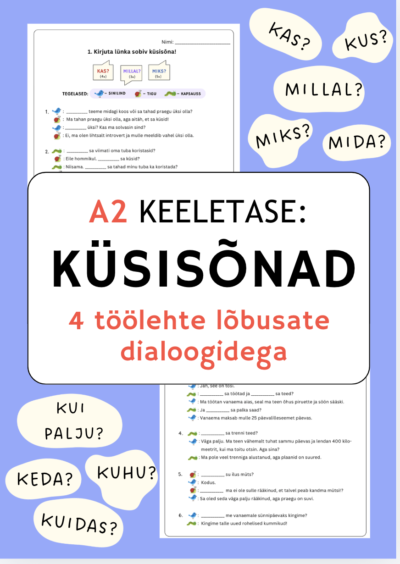 A2: KÜSISÕNAD
