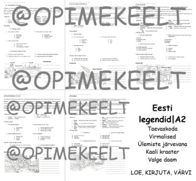 Eesti legendid | A2