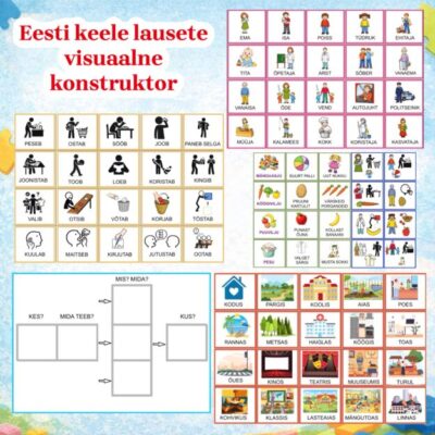 Visuaalne lausekonstruktor – eesti keele õppimiseks