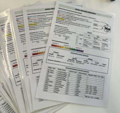 KEEMIA PÕHIVARA KORDAMINE