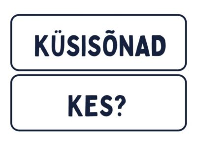 KÜSISÕNAD – visuaalsed kaardid klassiruumi