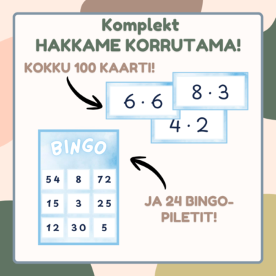 Komplekt HAKKAME KORRUTAMA!