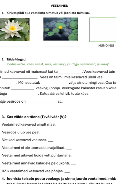 Veetaimed