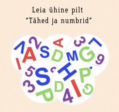 Numbrite ja tähtede dobble