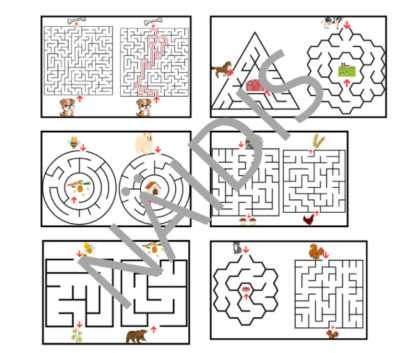 Lõbusad labürindid lastele – 17 põnevat ülesannet!