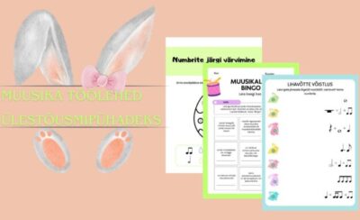 Lõbusad töölehed Ülestõusmipühadeks.