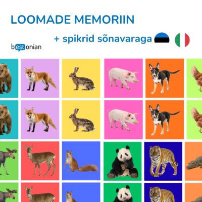 Loomade memoriin (eesti-itaalia)